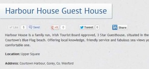 Social Media for Courtown Harbour